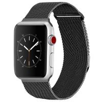 iMoshion Milanees magnetisch bandje Apple Watch Series 1-8 / SE - 38/40/41 mm - Maat S - Zwart