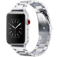 iMoshion Stalen bandje Apple Watch Series 1-8 / SE - 38/40/41 mm - Zilver