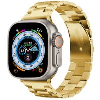 iMoshion Stalen bandje Apple Watch Series 1-8 / SE / Ultra 42/44/45/49 mm - Goud