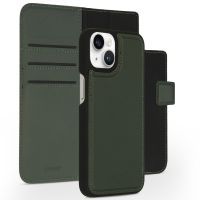 Accezz Premium Leather 2 in 1 Wallet Bookcase iPhone 14 - Groen