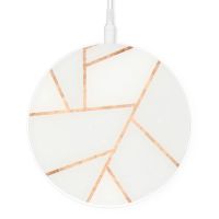 iMoshion Design wireless charger - Fast Charge draadloze oplader 10W - White Copper Graphic