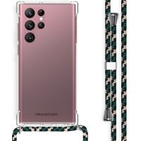 iMoshion Backcover met koord Samsung Galaxy S22 Ultra - Groen