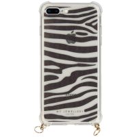 My Jewellery Design Softcase Koordhoesje iPhone 8 Plus / 7 Plus - Zebra
