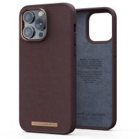 Njorð Collections Genuine Leather Case iPhone 14 Pro Max - Brown