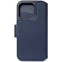 Decoded 2 in 1 Leather Detachable Wallet iPhone 15 Pro Max - Donkerblauw