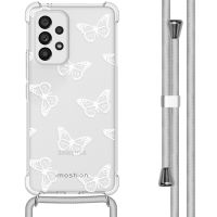 iMoshion Design hoesje met koord Samsung Galaxy A53 - Butterfly