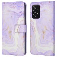 iMoshion Design Bookcase Samsung Galaxy A52(s) (5G/4G) - Purple Marble