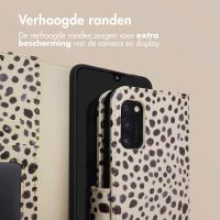 iMoshion Design Bookcase Samsung Galaxy A41 - Black And White Dots