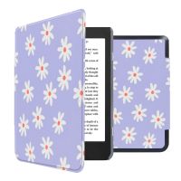 iMoshion Design Slim Hard Case Sleepcover Bookcase Kobo Nia - Flowers Distance