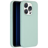 Accezz Liquid Silicone Backcover iPhone 15 Pro - Sky Blue