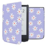 iMoshion Design Slim Hard Case Sleepcover Pocketbook Touch Lux 5 / HD 3 / Basic Lux 4 / Vivlio Lux 5 - Flowers Distance