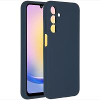Accezz Liquid Silicone Backcover Samsung Galaxy A25 - Donkerblauw