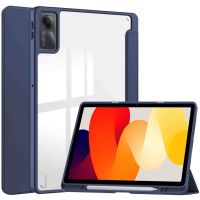 iMoshion Trifold Hardcase Bookcase Xiaomi Redmi Pad SE - Donkerblauw