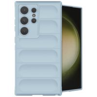 iMoshion EasyGrip Backcover Samsung Galaxy S24 Ultra - Lichtblauw