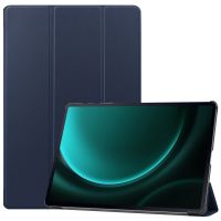 iMoshion Trifold Bookcase Samsung Tab S9 FE Plus - Donkerblauw