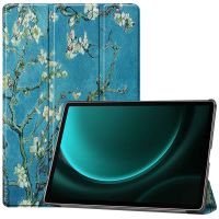 iMoshion Trifold Design Bookcase Samsung Tab S9 FE Plus - Groene Plant