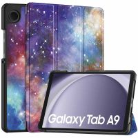 iMoshion Trifold Design Bookcase Samsung Galaxy Tab A9 - Space