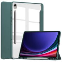 iMoshion Trifold Hardcase Bookcase Samsung Galaxy Tab S9 - Groen