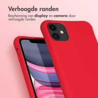 iMoshion Color Backcover met afneembaar koord iPhone 11 - Rood