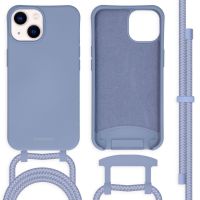 iMoshion Color Backcover met afneembaar koord iPhone 14 - Blauw