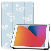 iMoshion Trifold Design Bookcase iPad 7 (2019) / iPad 8 (2020) / iPad 9 (2021) 10.2 inch - Butterfly