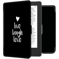 iMoshion Design Slim Hard Case Bookcase Tolino Shine 4 - Live Laugh Love