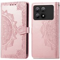 iMoshion Mandala Bookcase Xiaomi Poco X6 Pro - Rosé Goud