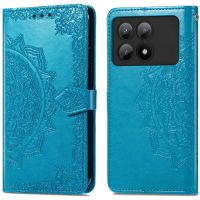 iMoshion Mandala Bookcase Xiaomi Poco X6 Pro - Turquoise