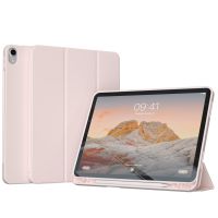 Accezz Smart Silicone Bookcase iPad Air 5 (2022) / iPad Air 4 (2020) - Roze