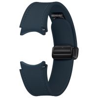 Samsung Originele D-Buckle Hybrid Leather Band Normal M/L Galaxy Watch 6 / 6 Classic / 5 / 5 Pro - Indigo
