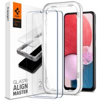Spigen AlignMaster Full Cover Screenprotector 2 Pack Samsung Galaxy A13 (4G) - Transparant