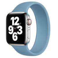 Apple Solobandje Apple Watch Series 4-8 / SE - 40/41 mm - Maat 9 - Northern Blue