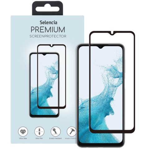 Selencia Gehard Glas Premium Screenprotector Samsung Galaxy A23 (5G)