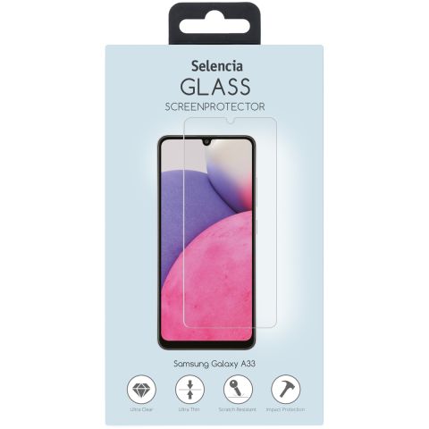 Selencia Gehard Glas Screenprotector Samsung Galaxy A33