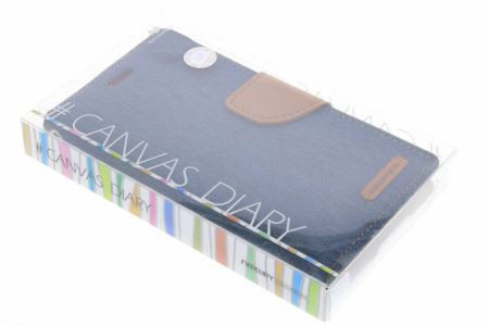 Mercury Goospery Canvas Diary Bookcase Samsung Galaxy S5 (Plus) / Neo