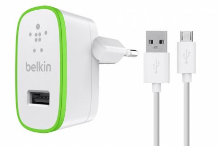 Belkin Boost↑Up Home Charger 2,4A + Micro-USB naar USB-kabel