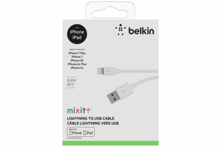 Belkin MIXIT↑™ Lightning naar USB kabel - 0,9 meter