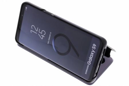 Samsung Originele Clear View Standing Bookcase Galaxy S9 - Zwart