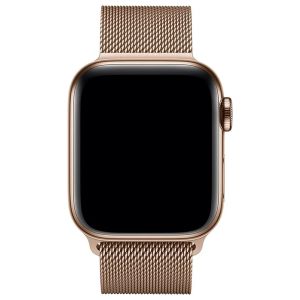 Apple Milanese Loop Band Apple Watch Series 1-8 / SE / Ultra - 42/44/45/49 mm - Goud