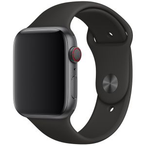 Apple Sport Band Apple Watch Series 1-9 / SE / Ultra (2) - XL / 42/44/45/49 mm - Zwart