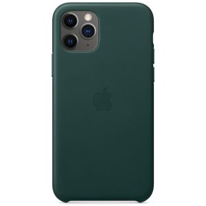 Apple Leather Backcover iPhone 11 Pro - Forest Green