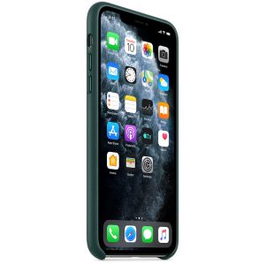 Apple Leather Backcover iPhone 11 Pro Max - Forest Green