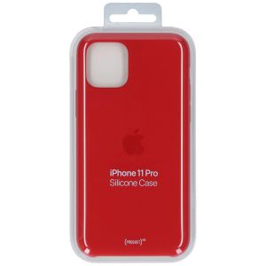 Apple Silicone Backcover iPhone 11 Pro - Red