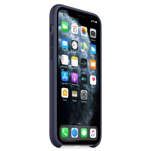 Apple Silicone Backcover iPhone 11 Pro - Midnight Blue