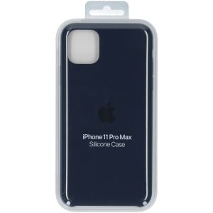 Apple Silicone Backcover iPhone 11 Pro Max - Midnight Blue