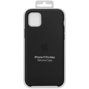 Apple Silicone Backcover iPhone 11 Pro Max - Black