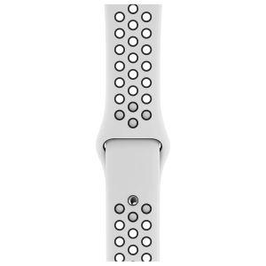 Apple Nike Sport Band Apple Watch Series 1-8 / SE - 38/40/41 mm - Pure Platinum / Black