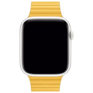 Apple Leather Loop L Apple Watch Series 1-8 / SE / Ultra - 42/44/45/49 mm - Meyer Lemon