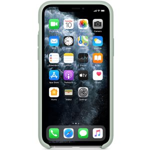 Apple Silicone Backcover iPhone 11 Pro - Beryl