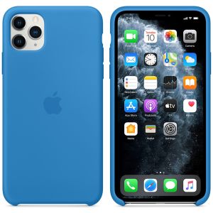 Apple Silicone Backcover iPhone 11 Pro Max - Surf Blue